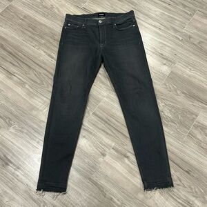 Hudson Jeans Nico mid rise ankle ss w/ rel hem size 31